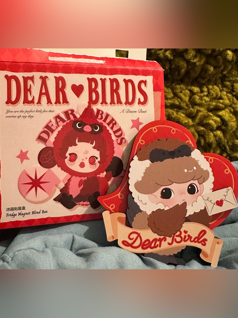 Dear Birds Magnet - Whispers of Love